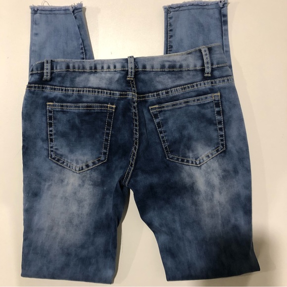 Revamped Denim Jeggings Size 3 - Picture 4 of 6